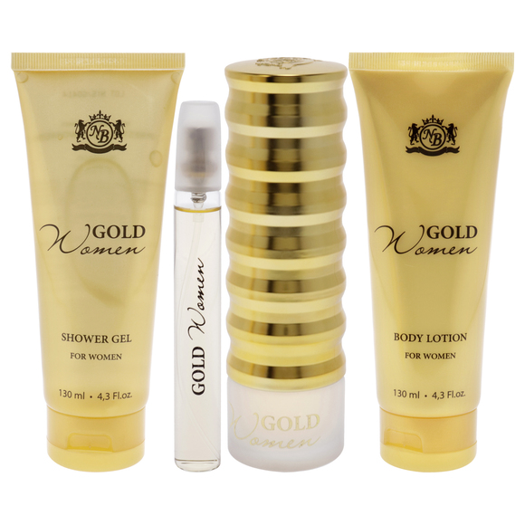 Gold by New Brand for Women - 4 Pc Gift Set - Picture 2 of 4